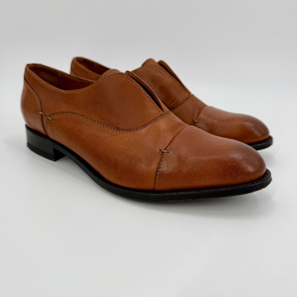 Ariat Two24  Bailen Leather Cap Toe Loafer Slip On Oxford Shoes Women Size 10